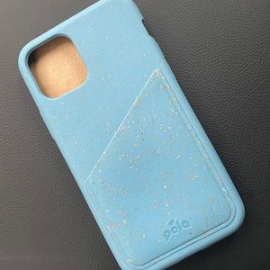 Blue Pela Eco-Friendly iPhone 11 Pro Case